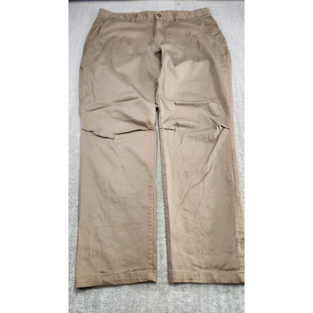 North Face‎ Pants Men 36x30 Field Chino Stretch Beige Hiking Outdoor